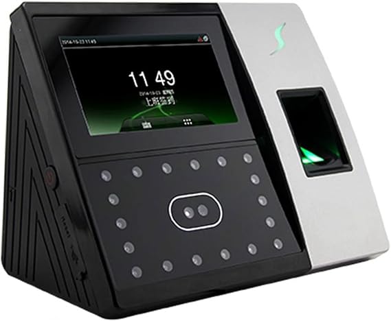 Biometric Employee Attendance Machine Linux System/IP Biometric Fingerpint Face Facial Recognition Time Clock Office Attendance System Access Control for Small Businesse,Iface702-1
