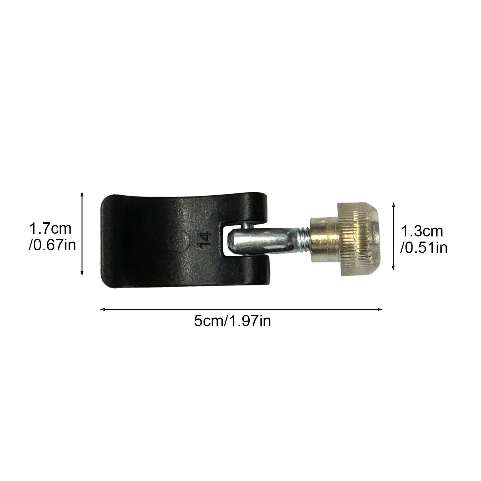 Kit De 4 Verrous De Remplacement Pour Bâton De Randonnée – Sécurité, Robuste – Compatible 98% Des Bâtons – Pour Trekking, Camping