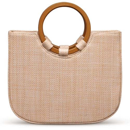 Bolso Larcenciel Hobo de Cuero Ante Marrón para Mujer miniatura 1