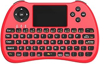 (Upgraded Version) Aerb 2.4GHz Mini Wireless Keyboard with Mouse Touchpad Rechargeable Combos