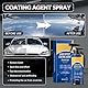 2 Stück Quick Effect Coating Agent, 3 in 1 Hochschutz Auto Schnellbeschichtungsspray, Ceramic Coating Nano Spray, Multifunktionales Autos Kratzer Entferner