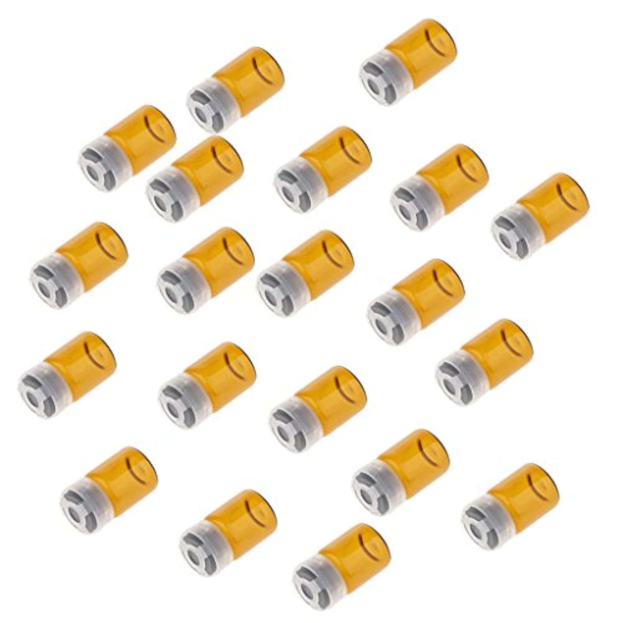 20pcs Empty Sterile Glass Serum Vials, 5ml
