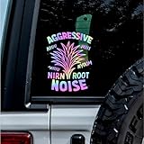 (2 Pcs Hologram 5.6'' x 7.2'') - No Background - Waterproof of Aggressive nirnroot Noises, Skyrim Sticker Decal for Laptops, Water Bottles, Cars, Trucks, Wall Ideal Gift - 925VER1h69183HO
