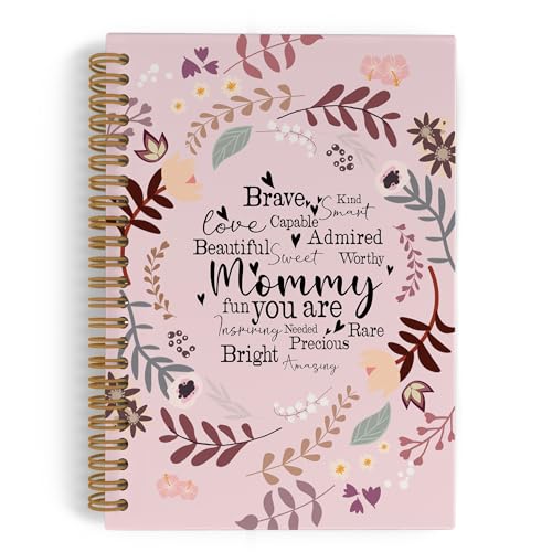 Carnet à spirales pour maman : écrivez vos projets dans ce cahier 14x21cm