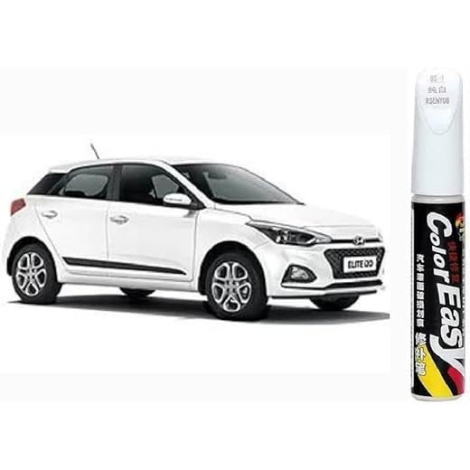 Car Touch Up Paint Pen - Scratch Repair (White)