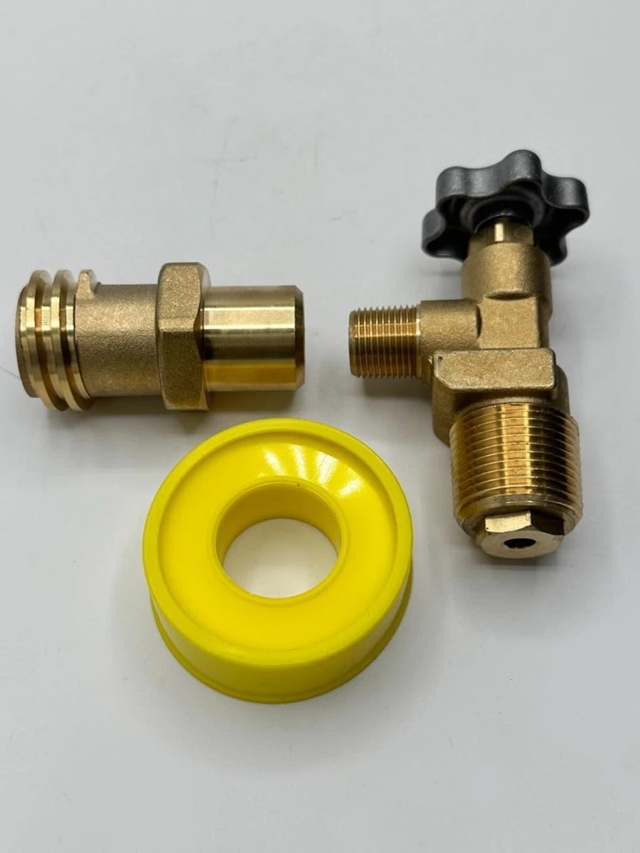 Propane Tank Forklift Service Valve Replacement PV3310 PV3300 RegO Style 7141M Coupler