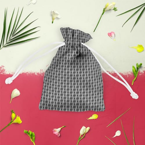 Image of ArtzFolio Monochrome Sphere | Pouch Wrist Potli Bag | Bag for Weddings & Casual Parties
