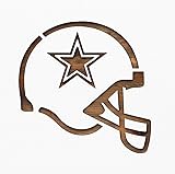 Football Helmet Stencil 8.5 x 11 Inch – Reusable Mylar Template Sheet for Painting, Drawing, Scrapbooking, DIY Crafts, and Sports Projects