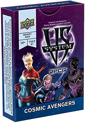Vs. System Cosmic Avengers jeu de cartes Marvel à collectionner pour duels stratégiques