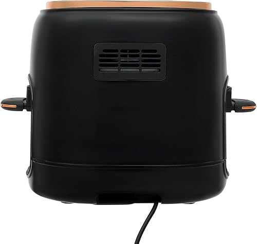 Miniatura 5 de Freidora de aire caliente circulante de 900 W, freidora de aire multifuncional de 4 litros con pantalla táctil, ajustes de cocción personalizables