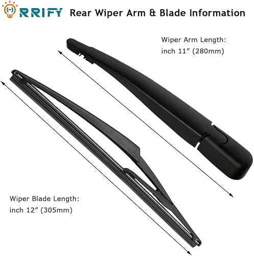 Miniatura 2 de Juego de limpiaparabrisas trasero 8L8Z17526-C para Ford Escape 2008-2012, para Mercury Mariner 2008-2011