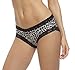 Sofishie Sexy Midnight Bow-Tie Panties - Leopard Black - Large