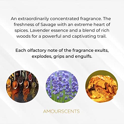 Savage Elixir - Inspired Alternative Perfume, Extrait De Parfum, Fragrances For Men - Wild One Elixir (100ml) - Image 3