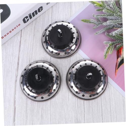 Tapones para desagüe de baño 3 piezas de acero inoxidable miniatura 3