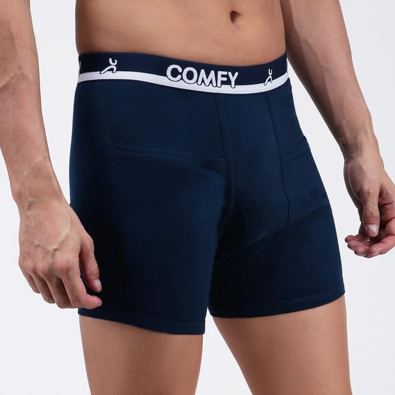 Image of Amul Comfy Men Cotton Solid Combo Pack(Assorted Colours May Vary)
