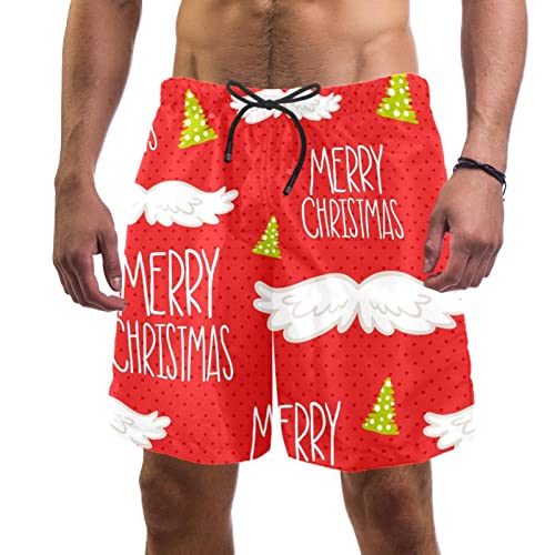 Maillot de bain pour hommes Noël short de plage séchage rapide JDEZ