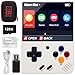 Produktbild Miyoo Mini Plus Handheld-Spielekonsole, 8,9 cm Open Source Retro Spielkonsole mit 128G TF Karte, Eingebaut in 15000+ klassischen Spielen, Unterstützung WiFi ,Mit Aufbewahrungstasche(Weiß, 128G)