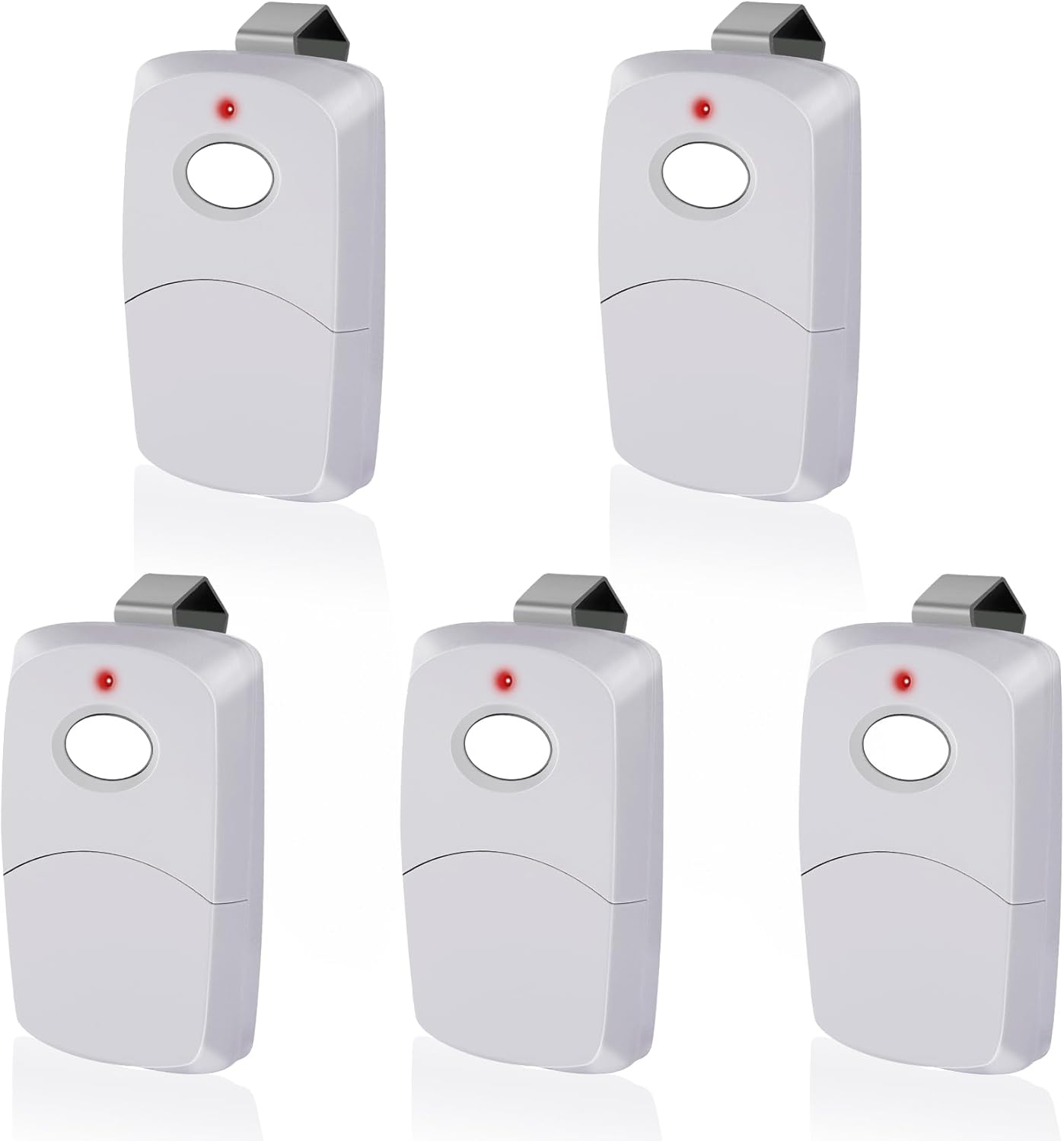 𝐔𝐩𝐠𝐫𝐚𝐝𝐞𝐝 for Linear 3089 Multicode Gate Opener Remote Control, with 10 Dip Switch Gate Remote Garage Door Remote 300MHZ, 10 Digit Gate Remote, Multi Code 308911 Gate Remote Control, 5 Pack