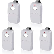 Upgraded 3089 Multicode Gate Opener Remote Control, Linear Garage Door Remote, 10 Digit/Dip Gate Remote 300MHZ, 308911 Gate Clicker, More Stable & Secure & Portable, Easy to Program, 5 Pack
