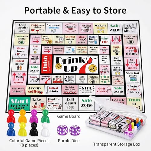 Juego de mesa interactivo con 8 piezas y 2 dados miniatura 4