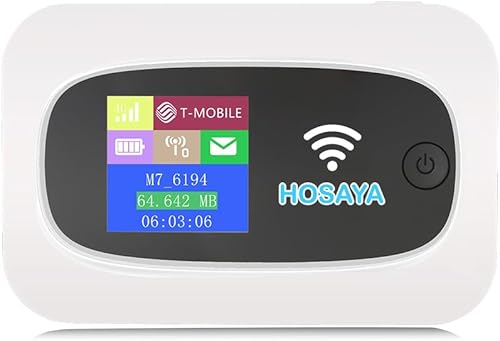 Portátil WiFi 4G LTE tarjeta SIM Router Color Pantalla LCD Batería incorporada 10 usuarios de alta velocidad portátil Hotspot de viaje Mini router