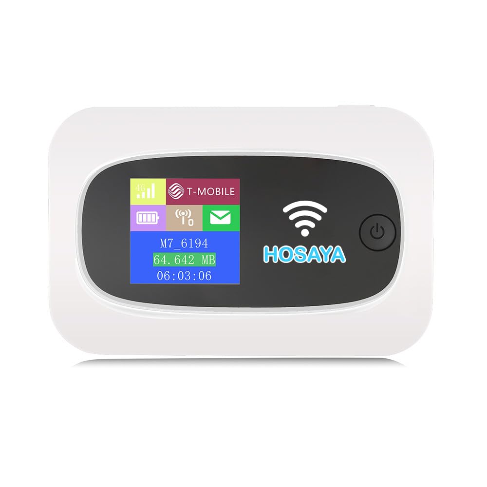 Goshyda 4G 5G WiFi Mobile Hotspot, 300Mbps High Speed WiFi Router With - View #5