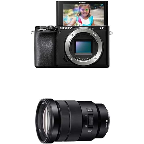 Sony Alpha A6100 Mirrorless Camera + Sony SELP18105G E PZ 18-105mm F4 G OSS