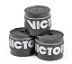Tennisgriffband Bonmac Victor Over Grip Tour Black, 3er Pack