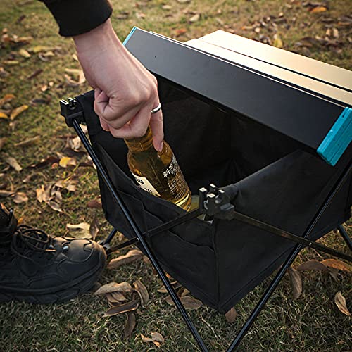 Table pliante de camping compacte et robuste avec rangement intégré - 4