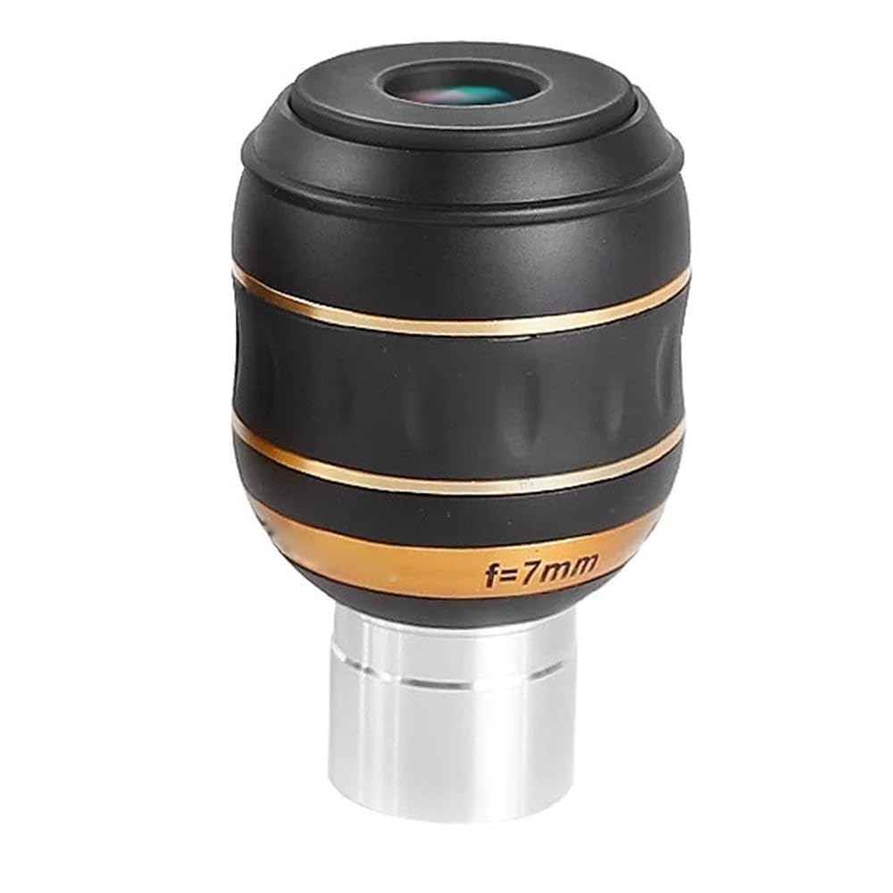 Ocular de 7 mm 82 grados accesorio para telescopios astronomicos de 1,25 pulgadas 4