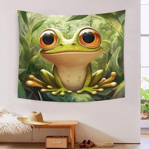 Tapisserie murale 3D grenouille poster grand format chambre enfant