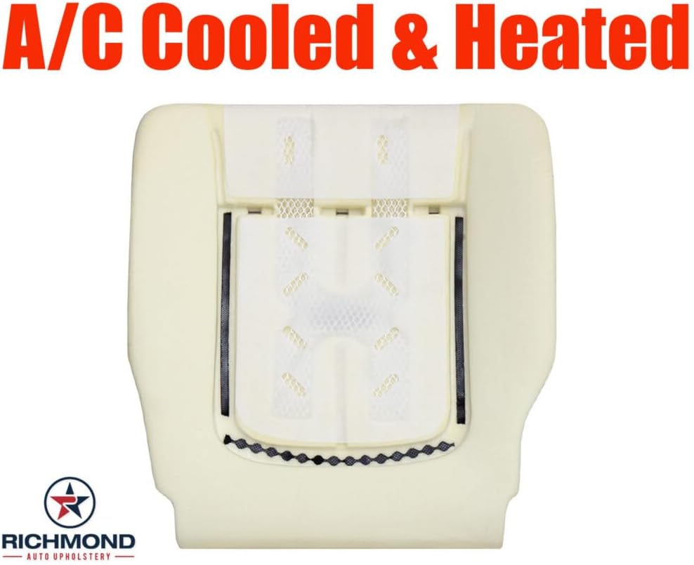 Richmond Auto Upholstery - Driver Side Bottom Compatible with 2010-2014 Ford F-150 Raptor, Replacement A/C Cooled & Heat Seat Foam Cushion