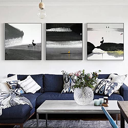 Art mural bouddhisme rétro pour habiller un grand mur vide