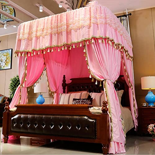 Moustiquaire baldaquin lit de luxe pour créer un cocon de princesse