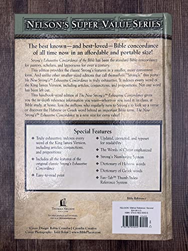 New Strong's Exhaustive Concordance #TOP1