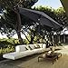 Sekey® sombrilla Parasol para terraza jardín Playa Piscina Patio diámetro 270 cm...