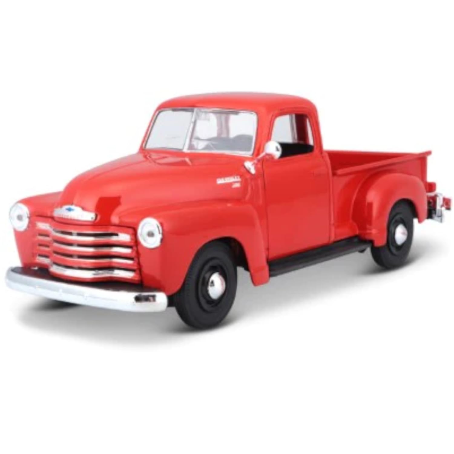 Amazon | Maisto 1/24 シボレー 3100 ピックアップ 1950 オレンジ