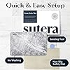 SUTERA - Stone Bath Mat, Diatomaceous Earth Shower Mat, Non-Slip Super Absorbent Quick Drying Bathroom Floor Mat, Natural, Easy to Clean (23.5 x 15 Granite)