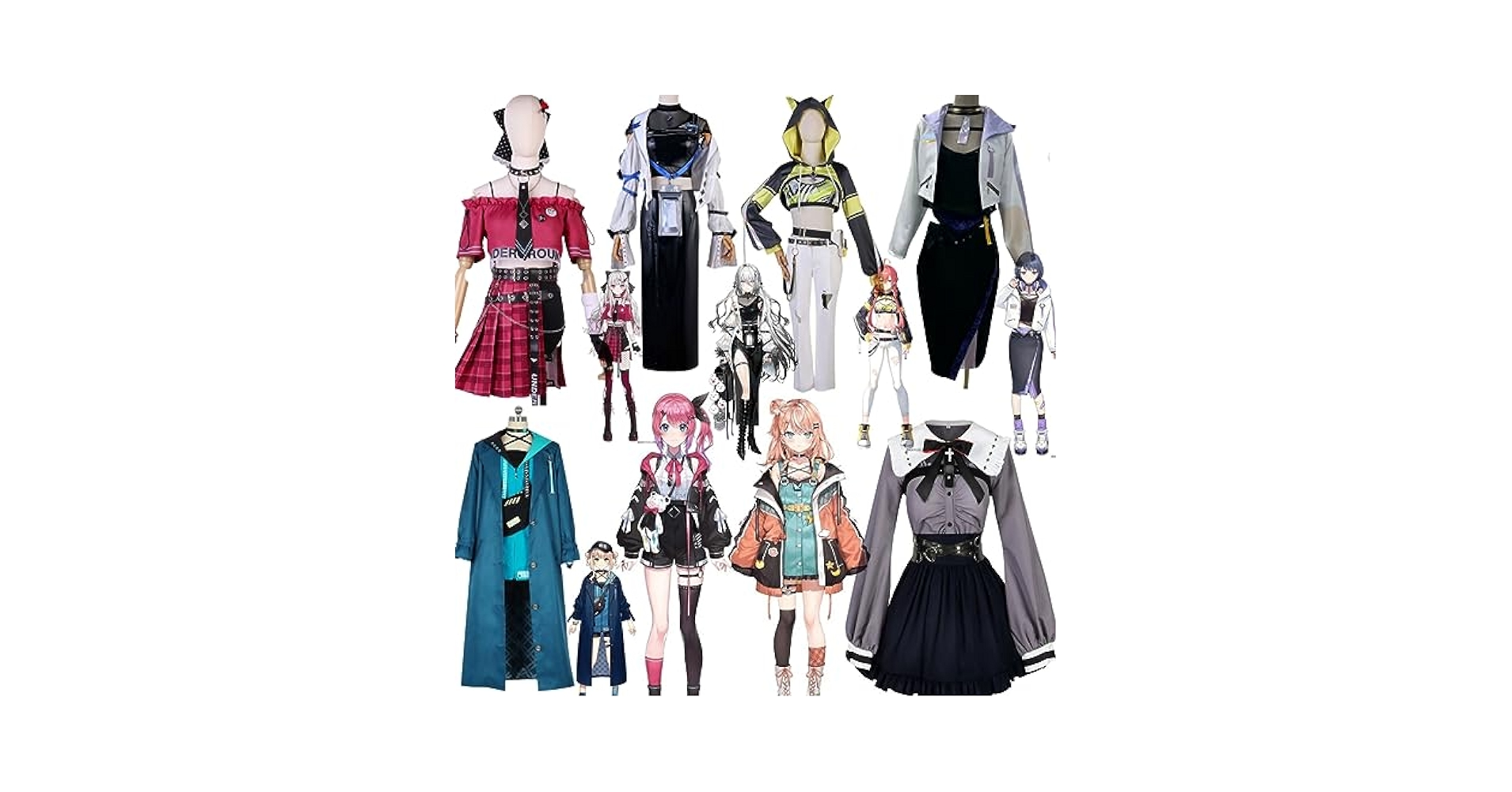 Amazon | Vtuber バーチャル 獅子堂あかり コスプレ衣装Virtual