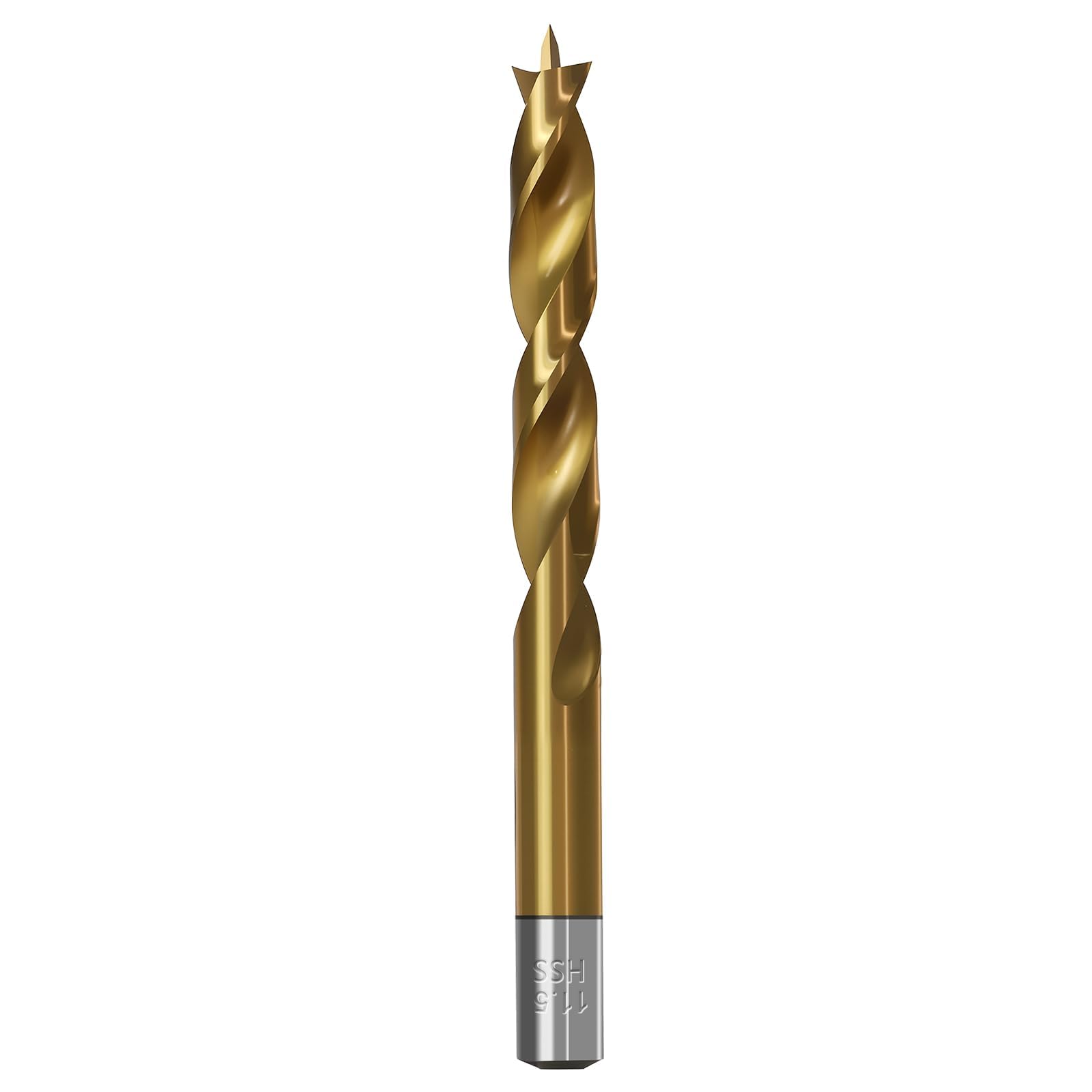Brad Point Wood Drill Bits for Woodworking, 11.5mm (29/64") Brad Point Drill, High Speed Steel Metric Brad Point Drill Bits with Double Flutes Design for Soft & Hard Woods MDF Acrylic