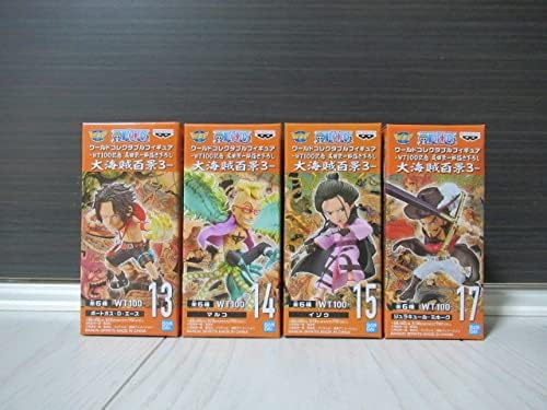 Amazon ワンピース ワールドコレクタブルフィギュア Wt100記念 尾田栄一郎 大海賊百景3 エース マルコ イゾウ ミホーク 4種 303 フィギュア ドール 通販