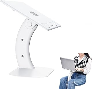 Portable Laptop Stand New Lap Desk for Laptop Adjustable Computer Stand Laptop Riser Mount for Bed Sofa Couch Car Seat Floor Foldable Tray Table Pad Ergonomic Notebook Holder for Kids Adults