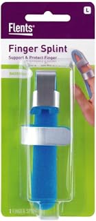 Flents Finger Splint, Two Sided Insty Splint, Large, Supports & Protects Injured Finger