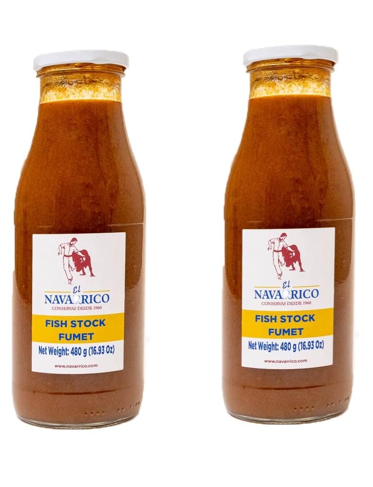 Amazon.com : El Navarrico Seafood Broth for Paella – Authentic Spanish ...
