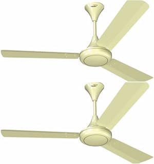 V GUARD 1200 MM SWEEP GLADO 400 CEILING FAN PEARL IVORY WITH 3 YEAR WARRANTY (PACK OF 2) Price In India