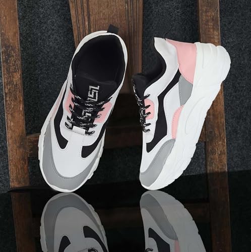 Image of JEMPA Lightweight Breathable Casual Sports Shoes with Cushioned Sole for Girls (SNE-02)