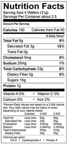 Uncle Al's Strawberry Sugar Wafers - 2.75 oz (Pack of 12)