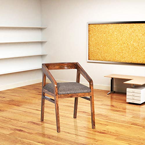 SH Sheesham Wood Dining Chair | Solid Wood | Natural Teak Finish