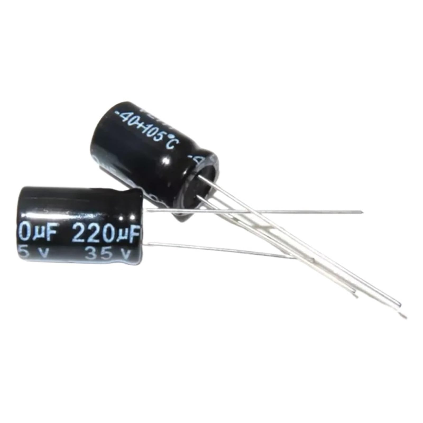 Condensateur électrolytique 35V 220uF lot de 20 pièces pour circuit électronique
