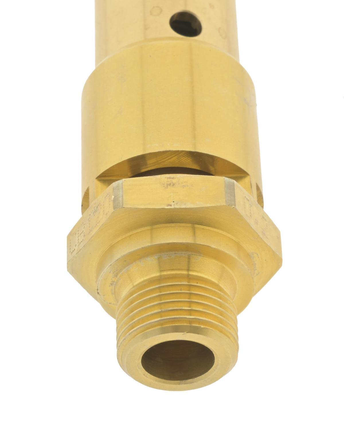 TÜV-Sicherheitsventil G 3/8" (DN10), 19,10 bar, Messing fest eingestellt verplombt